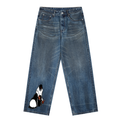 #thebrokenartshow,#custompants,#jeans,#art