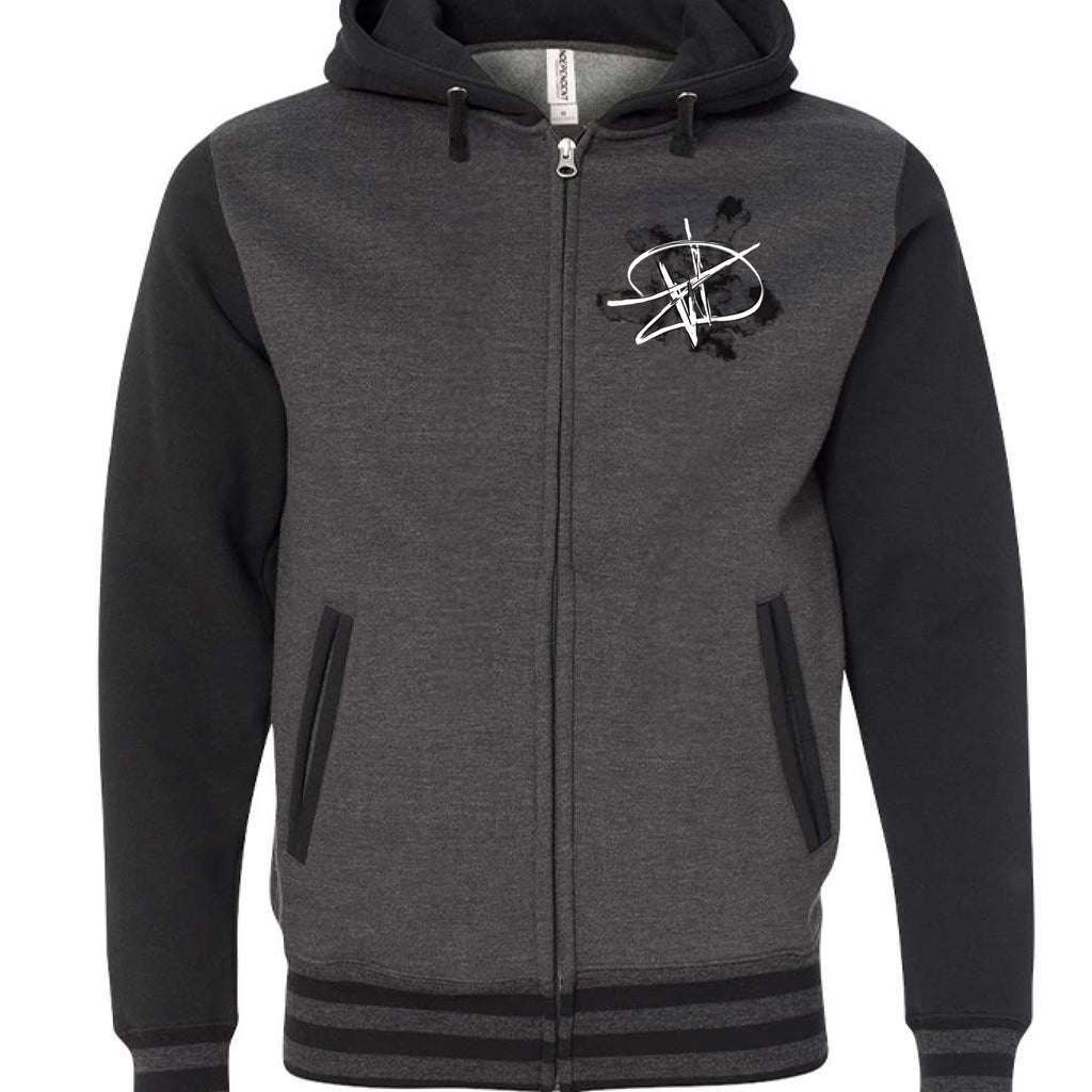 Charcoal Heather/ Black - FRONT