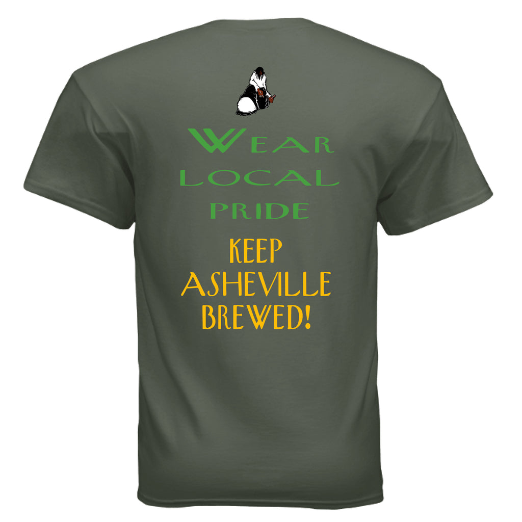 MILITARY GREEN - BACK