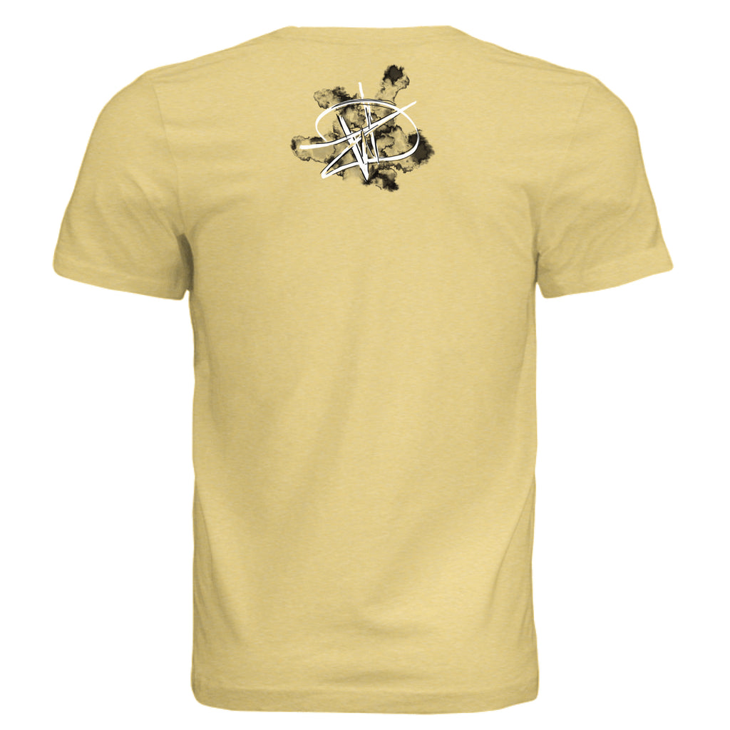 Pale Yellow Triblend - BACK