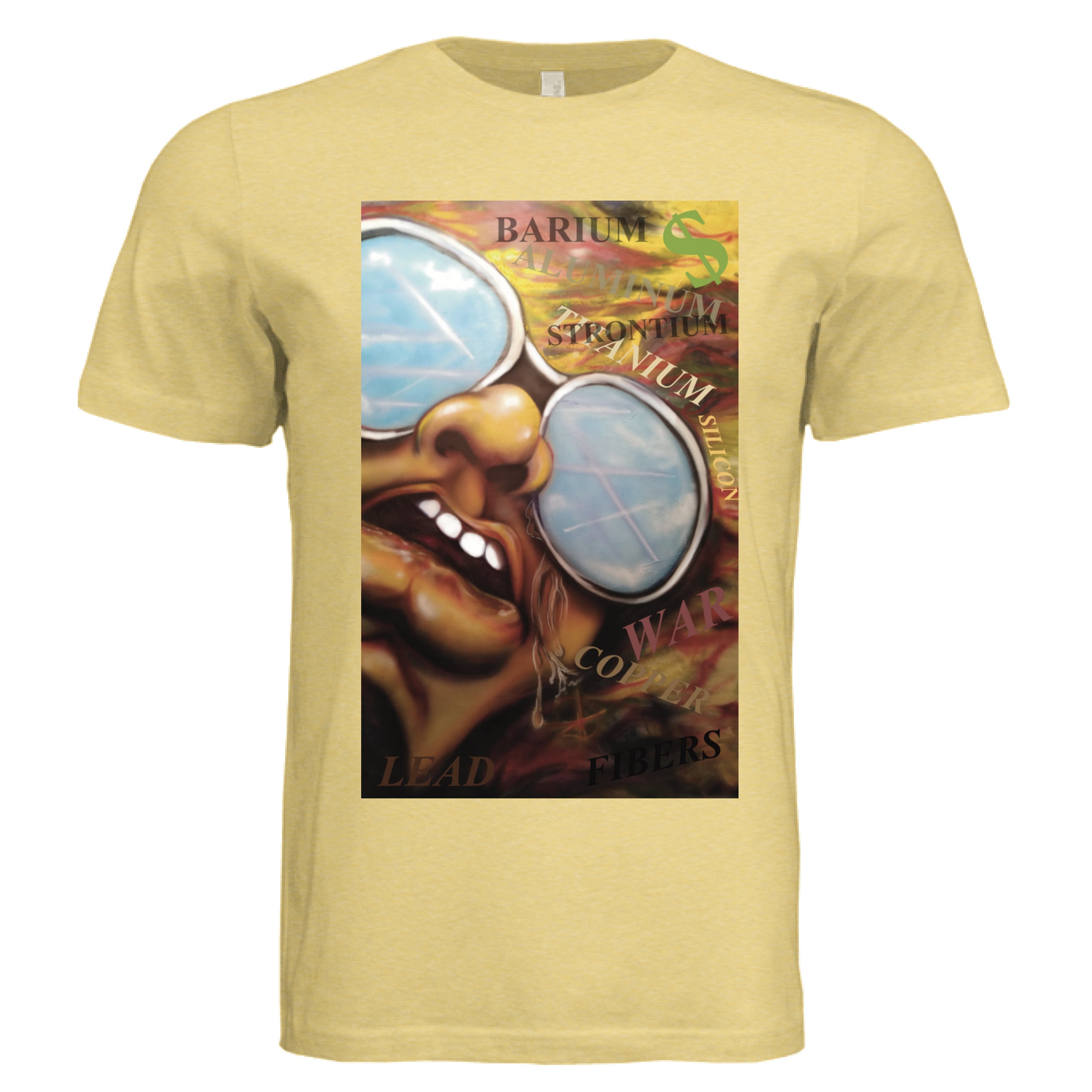 Pale Yellow Triblend - FRONT